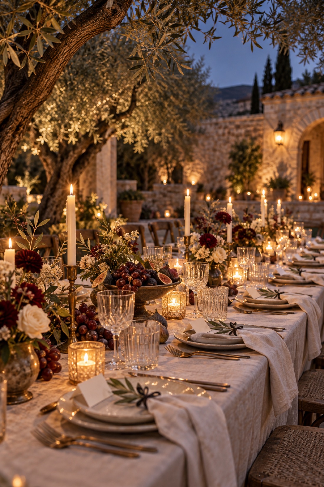 Inspiración para una mesa al aire libre